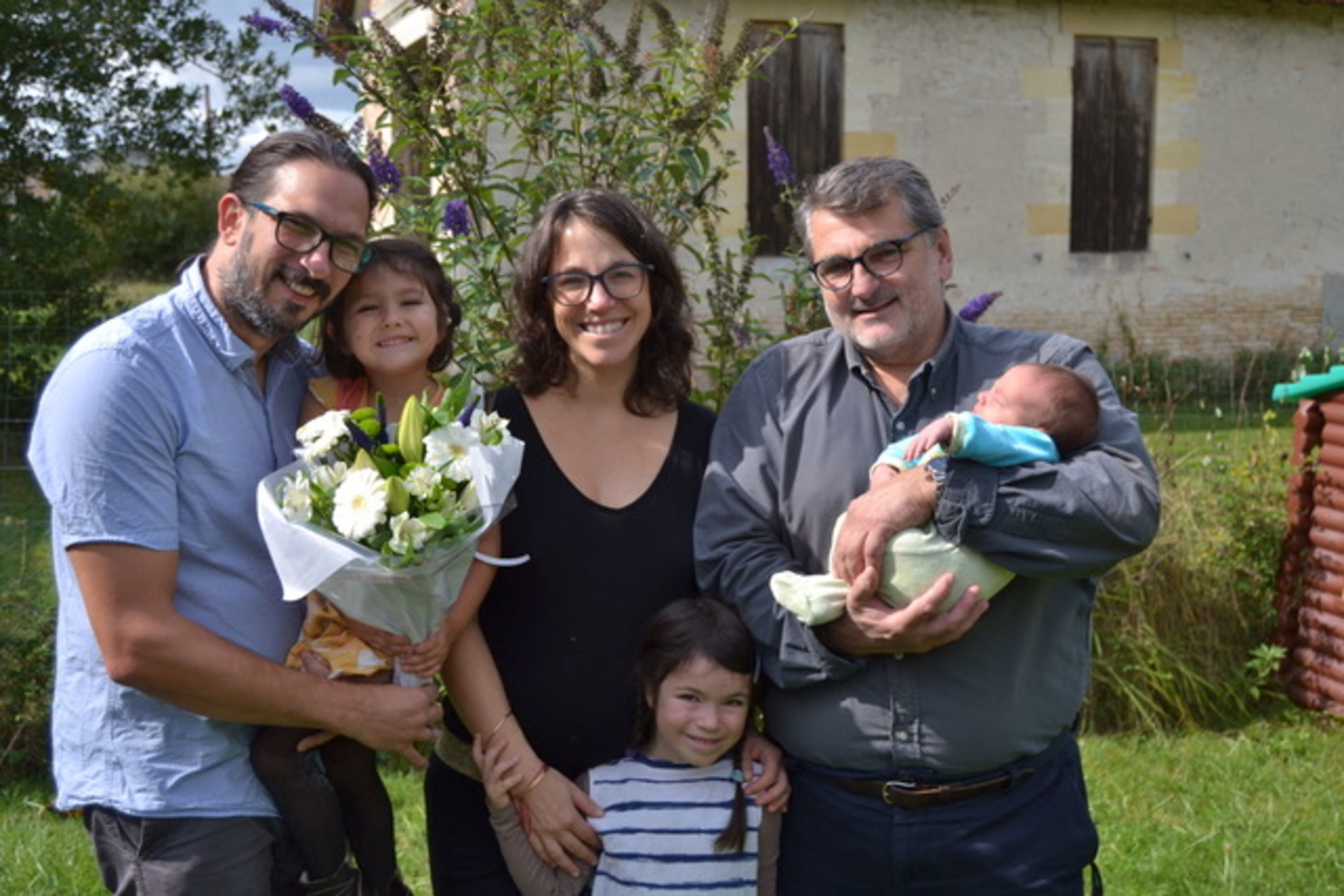 Visite du maire de Salaunes